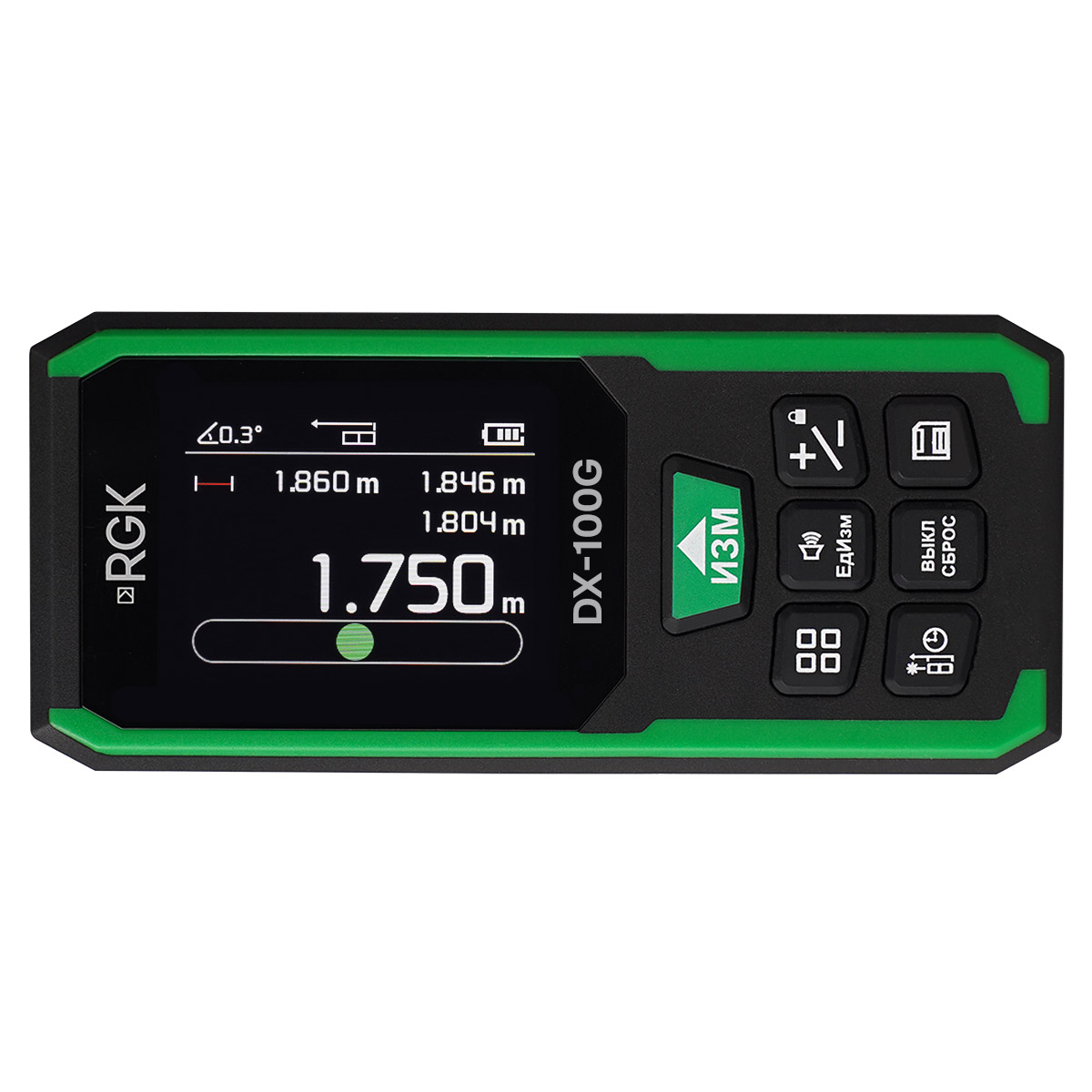 Лазерный дальномер RGK DX100G - 4