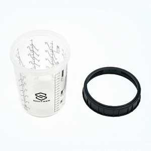 SCHTAER SCH-851P пластиковый многоразовый жесткий стакан 850 мл Schtaer-Premium