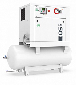Спиральный компрессор на ресивере FINI OS 5.5-10-500